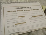 New Jeppesen Private Pilot Student Record Folder Instrument Maneuvers Chart. Price: $12.55.