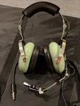 D/c David Clark Pro Aviation Headset H10-76 W/accs, Used. Price: $149.99.