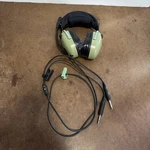 David Clark H20-10S Sage Black On-the-ear Passive Aviation Stereo Headset Used. Price: $159.99.