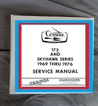 1969-1976 Cessna Skyhawk 172 Serivce Repair Workshop Manual Binder New. Price: $38.21.