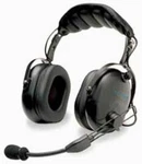Flightcom Classic Aviation Headset Black Model 4DLX New. Price: $135.00.