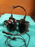 Motorola 40416G-04 Professional Dual Muff Headset David Clark M-77 Mic Used. Price: $50.00.