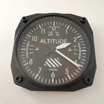 Vtg Trintec Altimeter Style Aviation Wall Clock-aircraft Altitude Design Working Used. Price: $38.95.