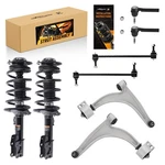 8X Front Struts W/coil Spring + Control Arms Kit For 2004 2005-2012 Chevy Malibu New. Price: $252.21.