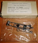 David Clark Microphone Boom Assembly P/n 12762G-04 Nos New. Price: $19.95.