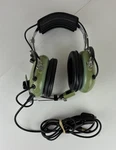 Vintage David Clark H10-40 Aviation Pilots Headset M-4 Mic Dual Plug Tested Used. Price: $74.99.