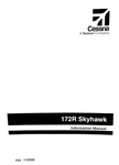 Cessna Skyhawk Information Manual (pub. 1996) P/n 172RIM Used. Price: $18.75.