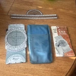 1966 Jeppesen E6B-2P Wind-easy Computer 3-WAY Slide Course W/manual Unspecified. Price: $40.00.