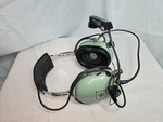 David Clark H3330 Aviation Headset, Manufactured In Worcester, Ma. Used. Price: $65.00.