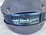 David Clark Vintage 01615-0054 Over-ear Aviation Headset Boom Mic U174/U Used. Price: $81.54.