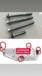 2012-2018 Focus 2011- 19 Fiesta Tcm Transmission Control Bolts Hardware Only Oem Used. Price: $18.00.