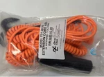 David Clark, Headset Extension Cord (coiled) Ft. C31-26DG In Day Glow Orange New. Price: $305.00.