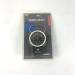 Kikkerland Travel Luggage Scale With Built-in Tape Measure Weighs Up To 77 Lbs New. Price: $11.37.
