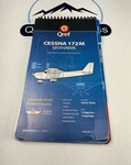 Qref Cessna Skyhawk Quick Reference Checklist CE-172M-1 Vfr Ifr Used. Price: $24.00.