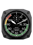Trintec New Design 2060 Series 6.5" Wall Clock Percent Rpm Aviation Instrument. Price: $43.35.