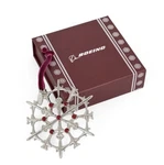 Boeing 2025 Jet Snowflake Metal Ornament 787 Dreamliner & T-7A Red Hawk New. Price: $29.95.