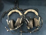 Vintage Audio & Copilot Voice Activated Intercom Headphones Headset Used. Price: $82.00.