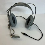 Vintage Military Aviation Pilot Headset MX-3473/AIC MX-2508/AIC Astrocom 10175 Used. Price: $25.00.