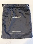 Bose Quiet Comfort Soft Empty Headset Fabric Bag With Drawstring Handles Black Used. Price: $18.50.