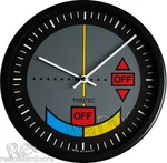 New Trintec Vor Omnidirectional Wall Clock 10" Airplane Instrument Dial Aviatrix. Price: $33.44.