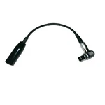Helicopter/military Headset To Fischer (8 Pin) Adapater PA-103R Right Angle New. Price: $369.00.