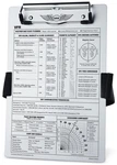 Asa KB1A Aluminum Vfr Kneeboard With Quickreference Flight Data New. Price: $39.95.