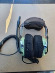 David Clark Company Military Pilot Aviation Headphones With Mic 01615-0054 Used. Price: $35.00.