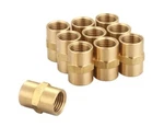 10 Pcs Hardware Pipe Fitting & Air Hose Fitings, Hex Nipple Coupling Set, 1/4 New. Price: $26.86.