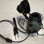 David Clark H10-13S Aviation Headset W/ Mic Used. Price: $150.00.