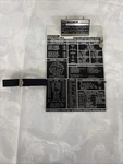 Vintage 1987 Senior Pilot Clipboard Metal Kneeboard With Legstrap Aviation Plane Used. Price: $20.00.
