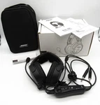 Bose A20 Aviation Headset With Bluetooth & Dual Plug Cable - Black New. Price: $875.00.