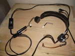 Telex 5X5 Pro 1 Aviation Headset With Dual Connector For Parts. Price: $23.00.