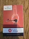 Nflight Nomad Pro With Tso'd David Clark Aviation Microphone Used. Price: $399.99.