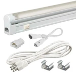 T5 8W 3000K 120V Fluorescent Tube Bulb, Fixture & Hardware New. Price: $34.00.