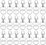 100PCS Swivel Snap Hooks And Rings 3/4" Silver Keychain Sewing Hardware New. Price: $14.19.