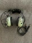 David Clark H10-56 Aviation Headset With Microphone, Pre-owned Used. Price: $195.00.
