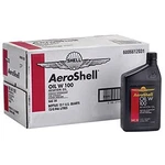 Aeroshell Oil W100 Sae Grade 50 Ashless Dispersant Aircraft - 12 Quart/case New. Price: $194.48.
