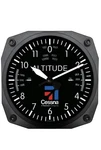 Trintec Cessna Aviation Clock 9060-CES Altimeter Altitude 6.5" Wall New. Price: $42.63.