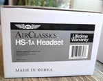 Asa Airclassics HS-1A Aviation Headset Pilot Nrr 23 Db Used Like New. Price: $69.99.