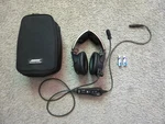 Bose A20 Aviation Headset Bt 6-PIN Lemo +case/new Batt./new Mic Windscreen Used. Price: $796.00.