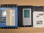Jeppesen Techstar Electronic Flight Computer Mint Box - Powers Used. Price: $45.00.