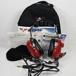 Avcomm AC-250PNR Red Headset Bundle With Accessories #2 Used. Price: $49.99.