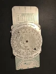 Vintage Jeppesen Sanderson CSG-2A Slide Rule Graphic Aviation Flight Calculator. Price: $19.75.