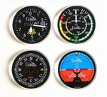 Trintec Cessna Round Airplane Instrument Coasters Model CES-9010 New. Price: $36.24.