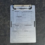 Asa Brushed Aluminum Vfr Pilot Cockpit Kneeboard Used. Price: $24.00.
