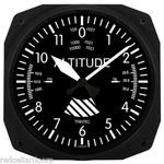 New Trintec 10" Classic Altitude Altimeter Aviation Square Clock 3060-10-C. Price: $39.56.