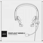 Bose Proflight Series 2 Aviation Headset With Bluetooth Connectivity 5 Pin Xlr New. Price: $999.00.