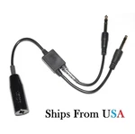 Helicopter To Ga Headset Adapter/ U-174 Plug Dual New. Price: $22.99.