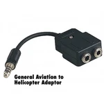 Pilot General Aviation David Clark Avcomm Softcomm Headset To Helicopter Adapter New. Price: $39.99.