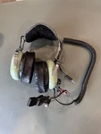 Air Force David Clark Pilot Radio Headset Made In Usa M-87/AC H10-76 Used. Price: $88.00.